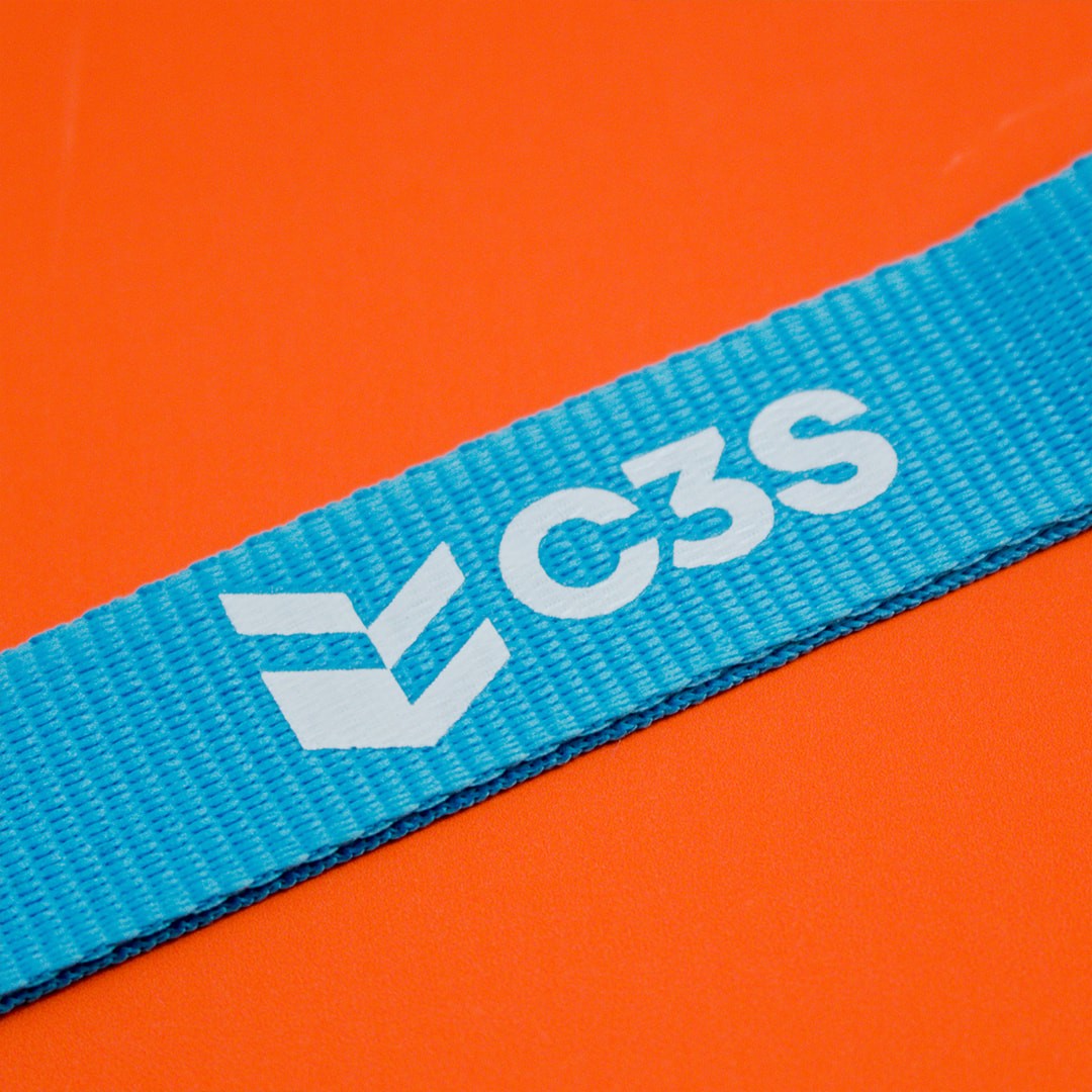 C3S Pantone Branded Lanyard