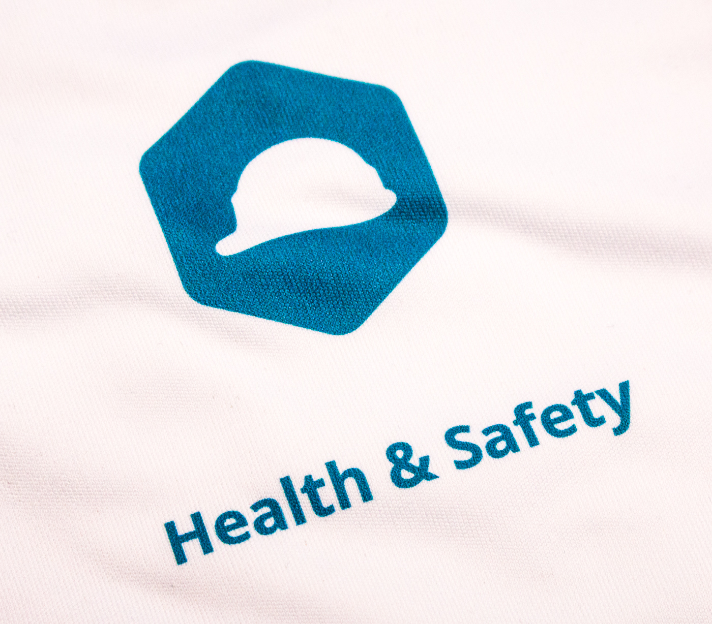 example of logo printed onto garment