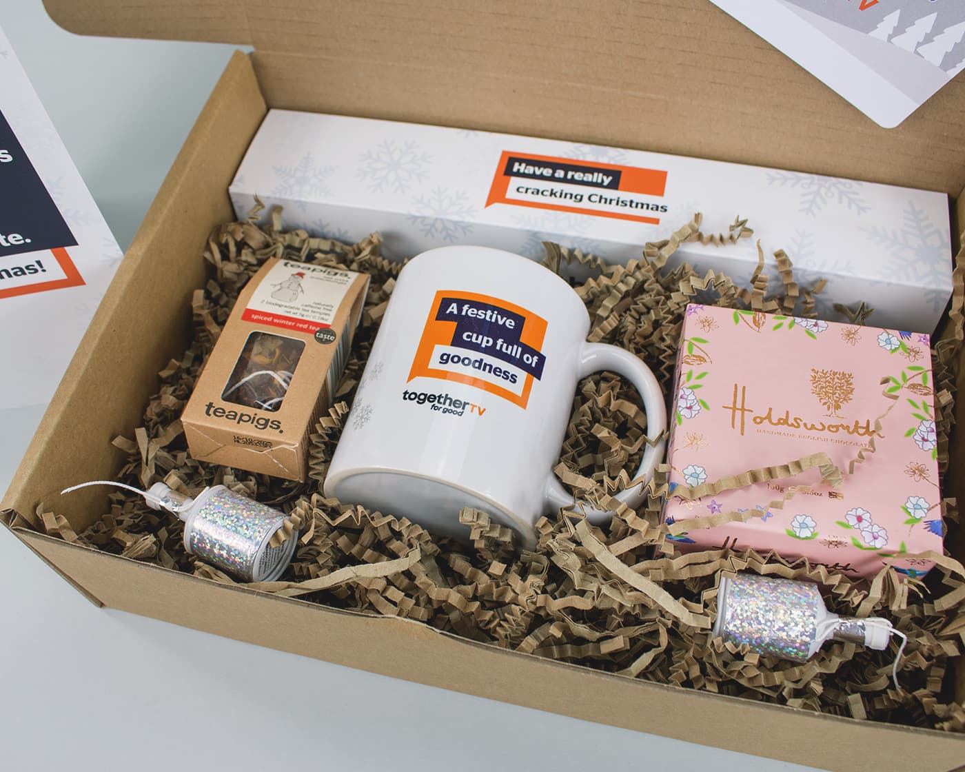 Branded christmas box