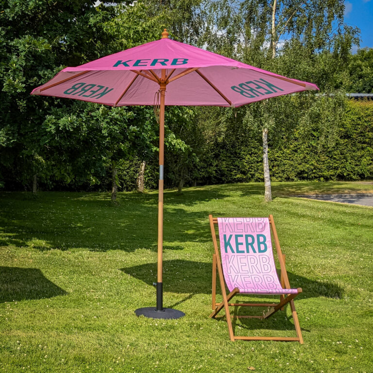 Printed Event Deckchairs & Parasols
