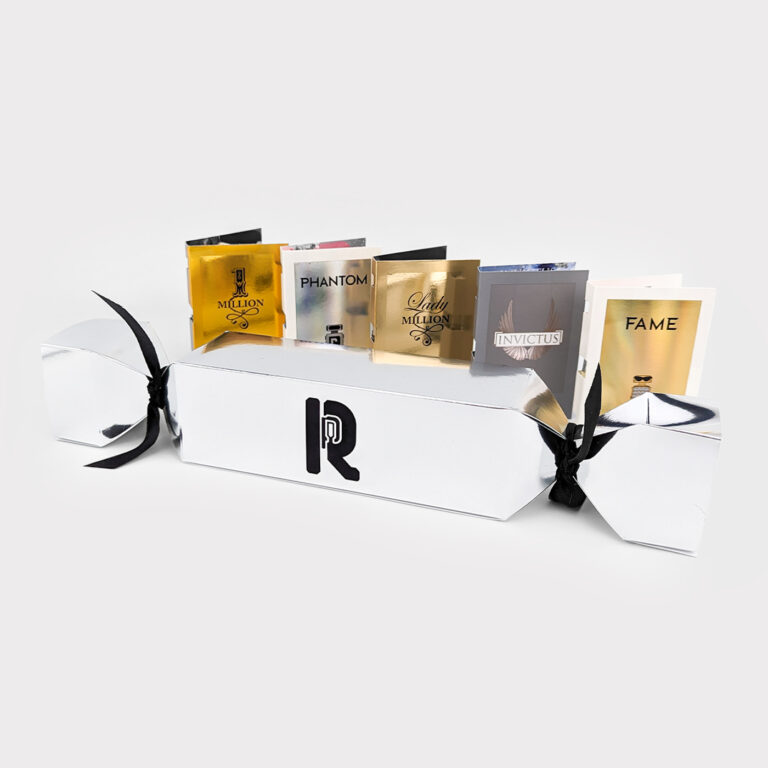 Custom Silver Christmas Crackers