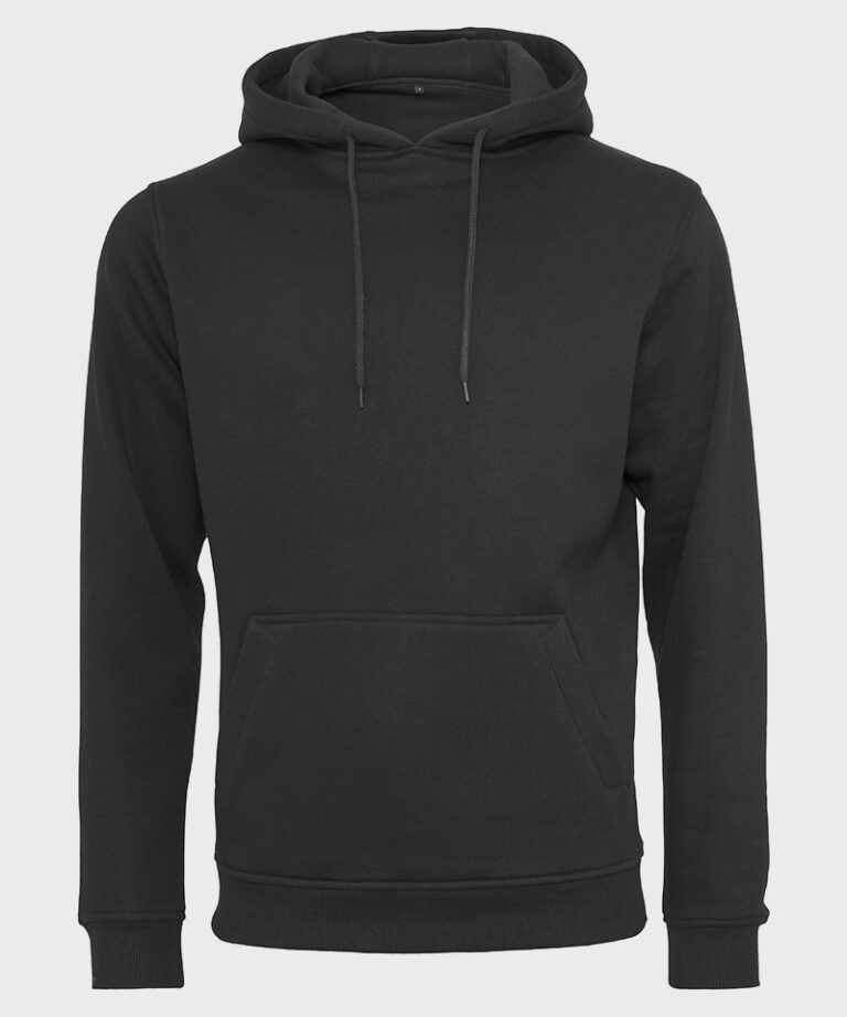 Branded Hoody in Black