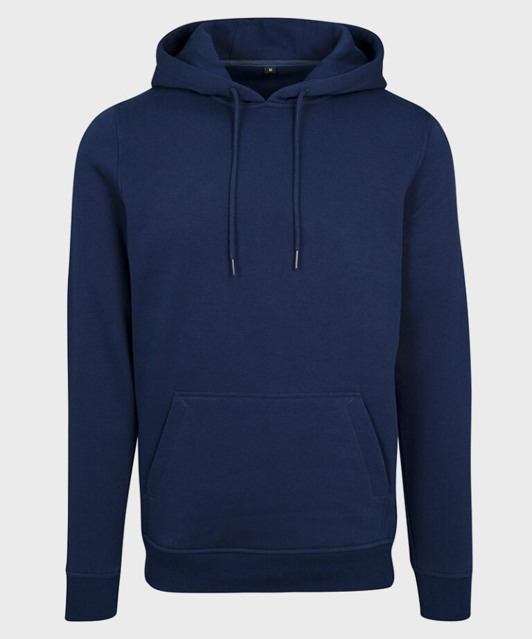 Branded Hoody in Light Navy