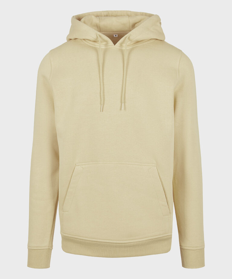 Branded Hoody in Soft Yellow