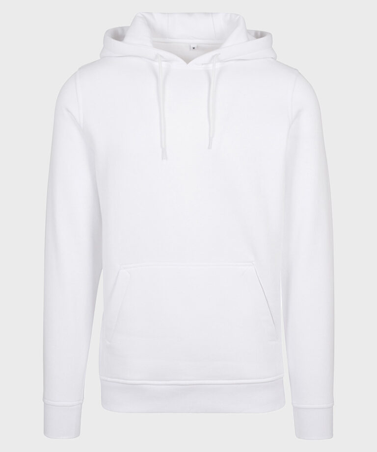 Branded Hoody in White