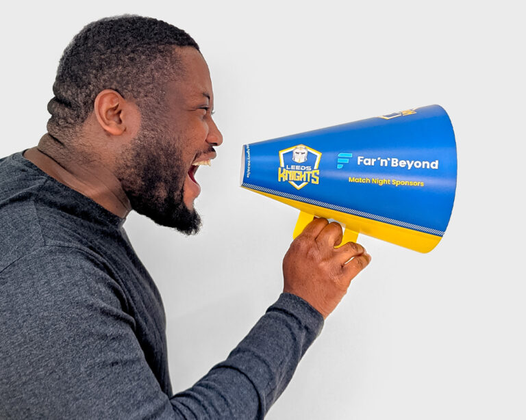 Printed Megaphone