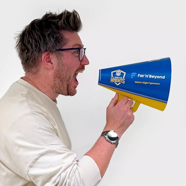 Branded Megaphones for Sports Event