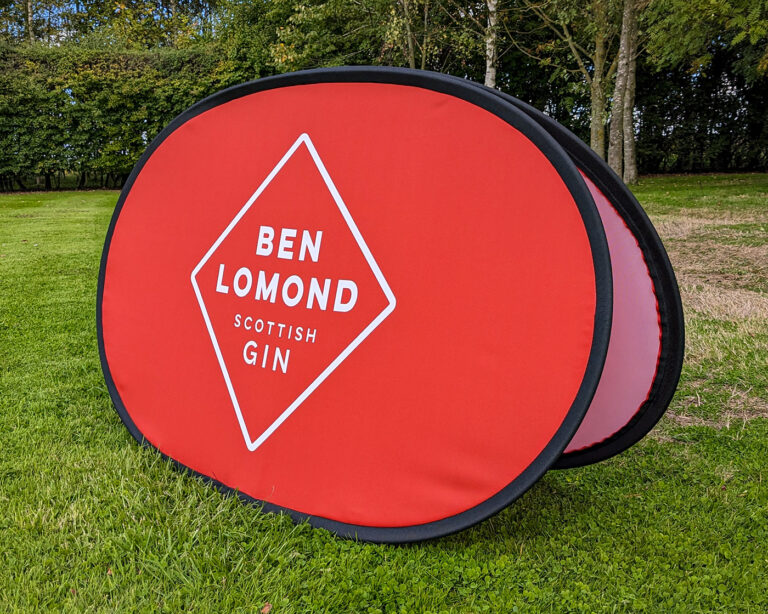 Fabric Pop Up Banner